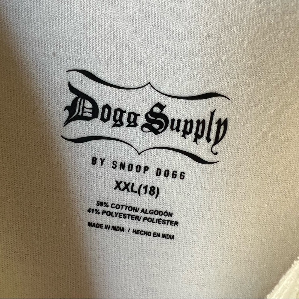 Doggy Dogg World Cream T-Shirt - Picture 5 of 6